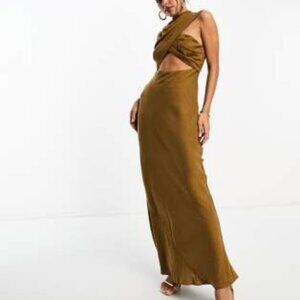 ASOS | Wrap Dress With Cut-Out Waist